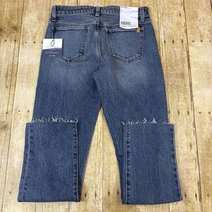 Joes Jeans the Lara Mid Rise Cigarette Ankle Raw Hem Womens Size 25 (26X27) NWT